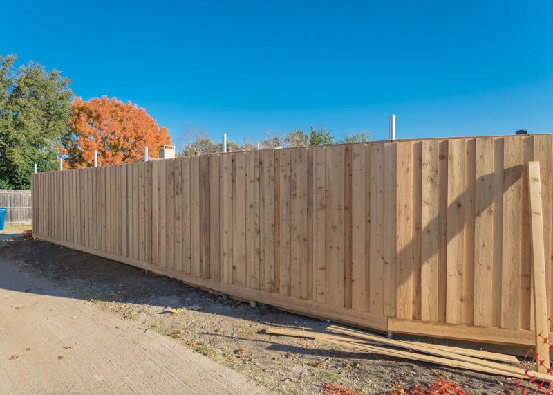 Cedar Fencing Installation in Pearland, TX